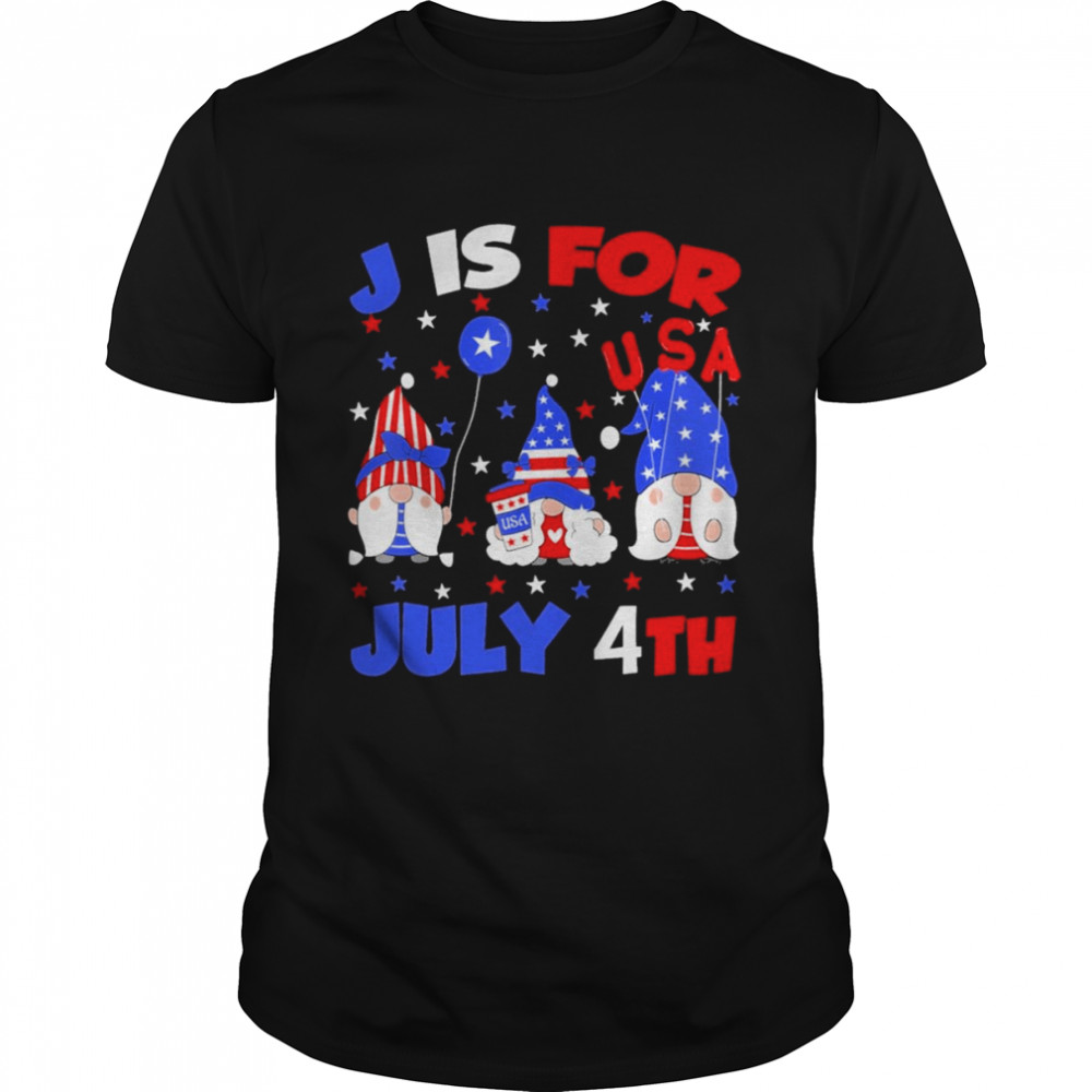Patriotic Gnomes 4th Of July Celebration USA Gnomes Shirt