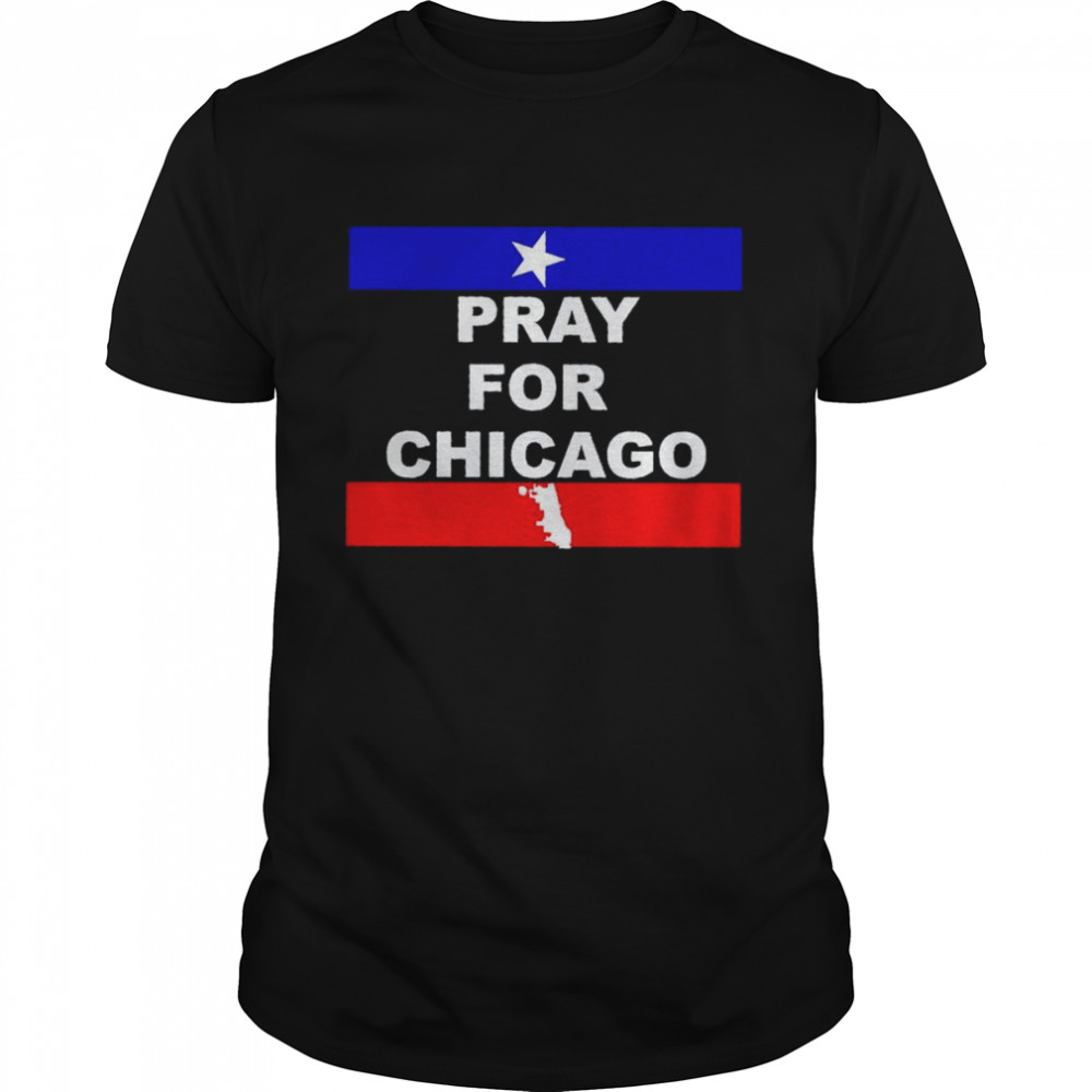 Pray for Chicago shirt Classic Men's T-shirt