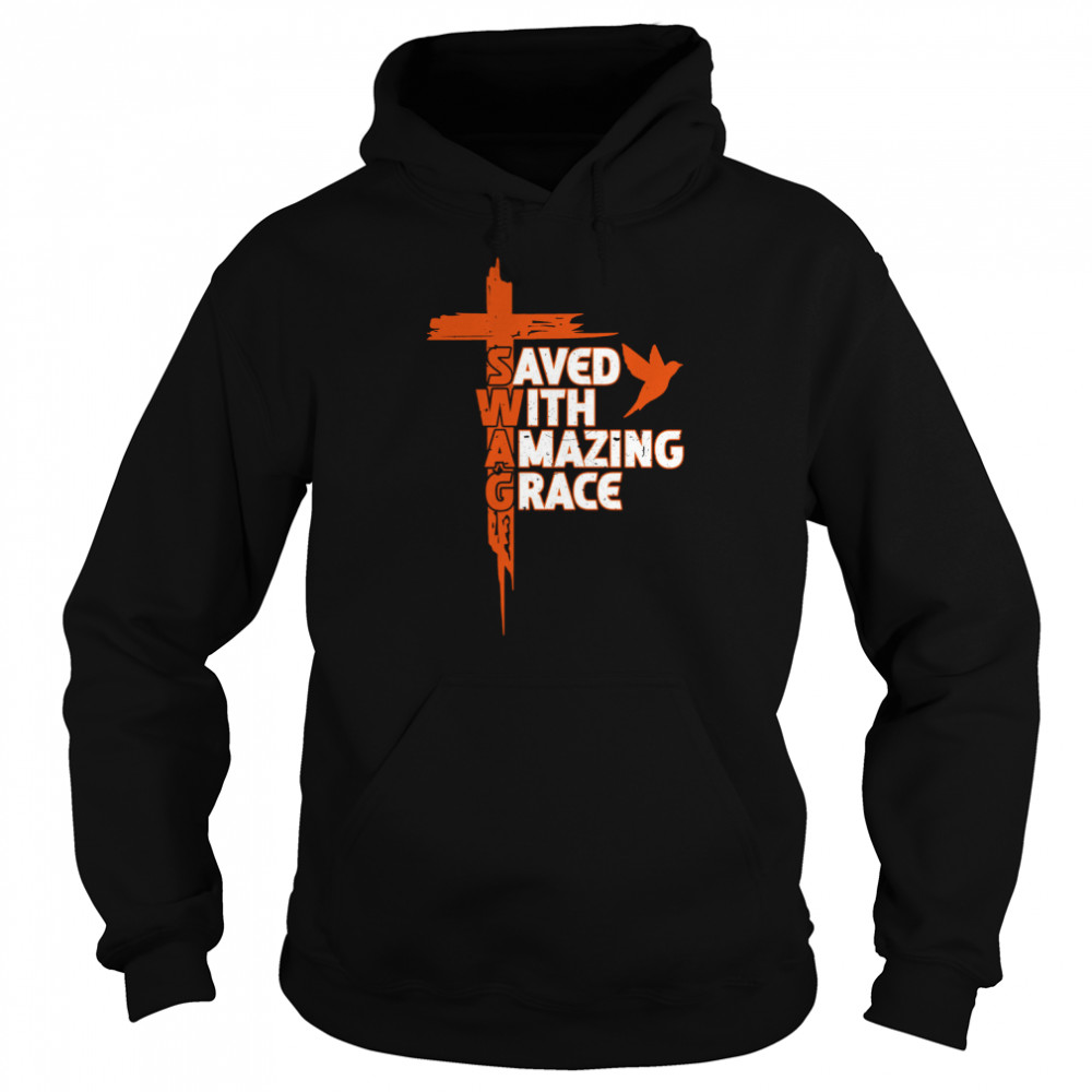 Saved With Amazing Grace  Unisex Hoodie