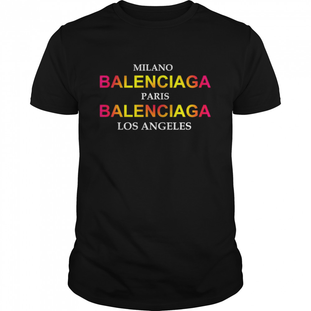 Balenciaga cities tee deals