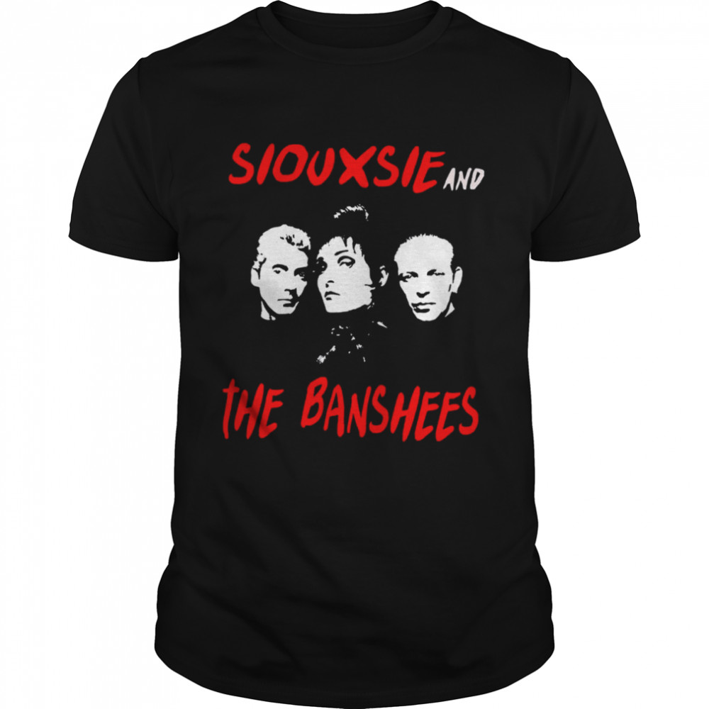 Members Faces Siouxsie Sioux And The Banshees shirt