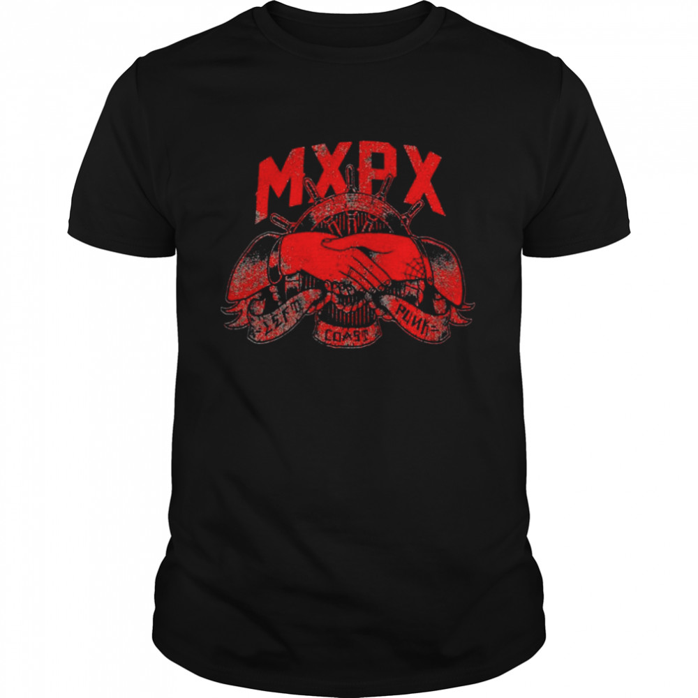 Red Design American Pop Punk Mxpx Band shirt
