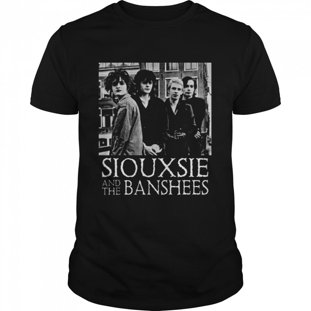 Retro Illustration The Siouxsie Sioux And The Banshees shirt Classic Men's T-shirt
