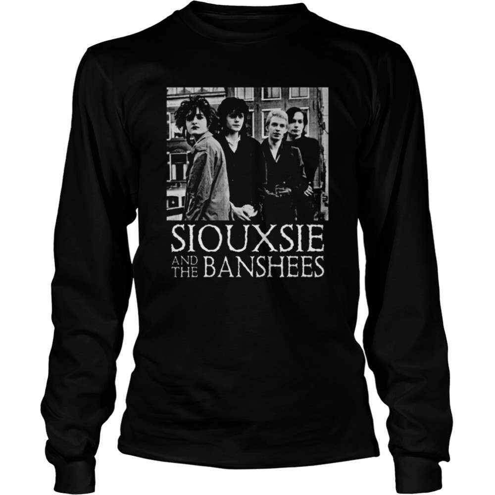 Retro Illustration The Siouxsie Sioux And The Banshees shirt Long Sleeved T-shirt