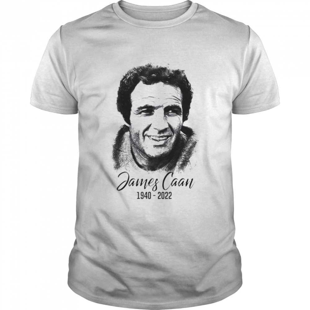 Rip James Caan 1940 2022 Thank You For The Memories Black Art shirt Classic Men's T-shirt