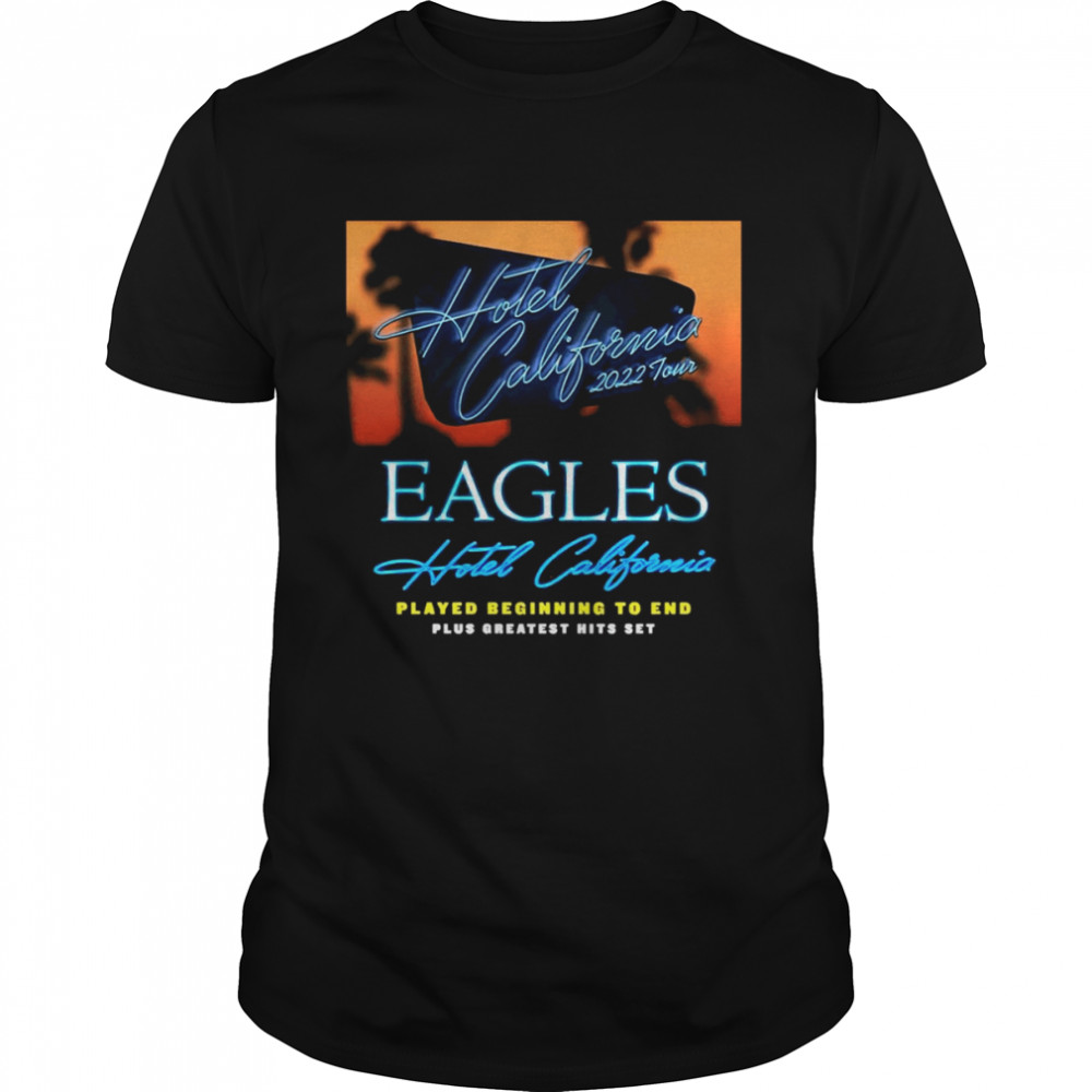 Original Eagles Band Played Beginning To End shirt