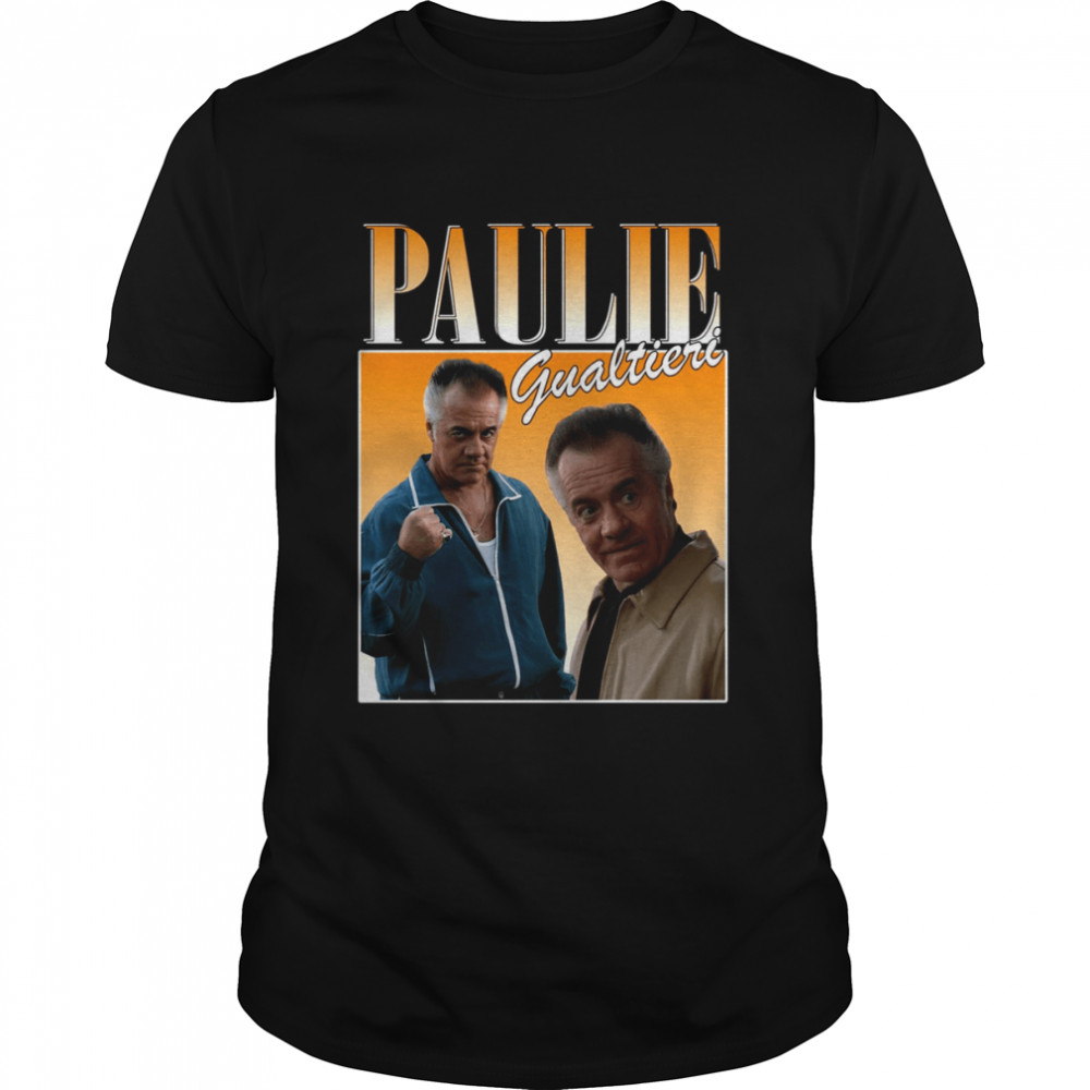Paulie Walnuts Gualtieri Retro Design Sopranos shirt