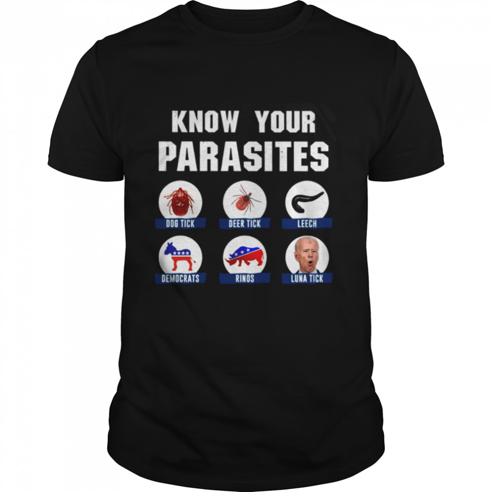 Know your parasites shirt