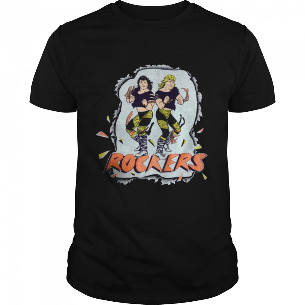 Rockers Wwf Tag Team Wrestling T  Classic Men's T-shirt