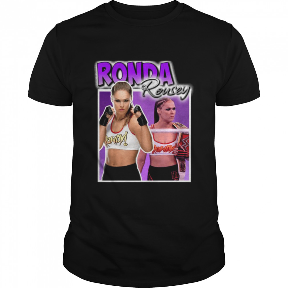 Ronda Rousey Wwe Wrestling shirt Classic Men's T-shirt