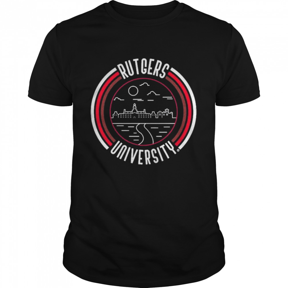 Rutgers University Uscape Woman’s Organic High Waisted shirt Classic Men's T-shirt