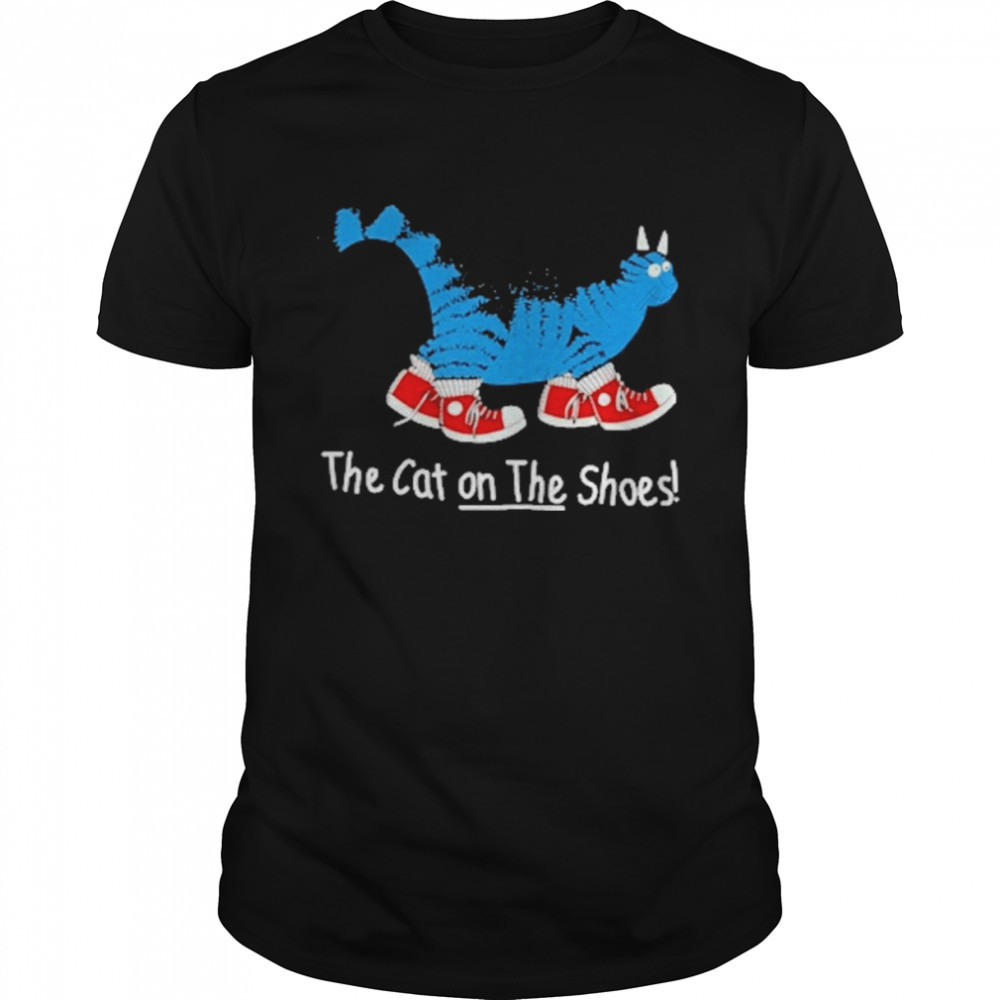 Translatedtees The Cat On The Red Shoes Shirt