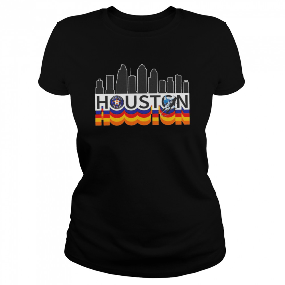 Houston Astros Space City logo funny 2022 T shirt