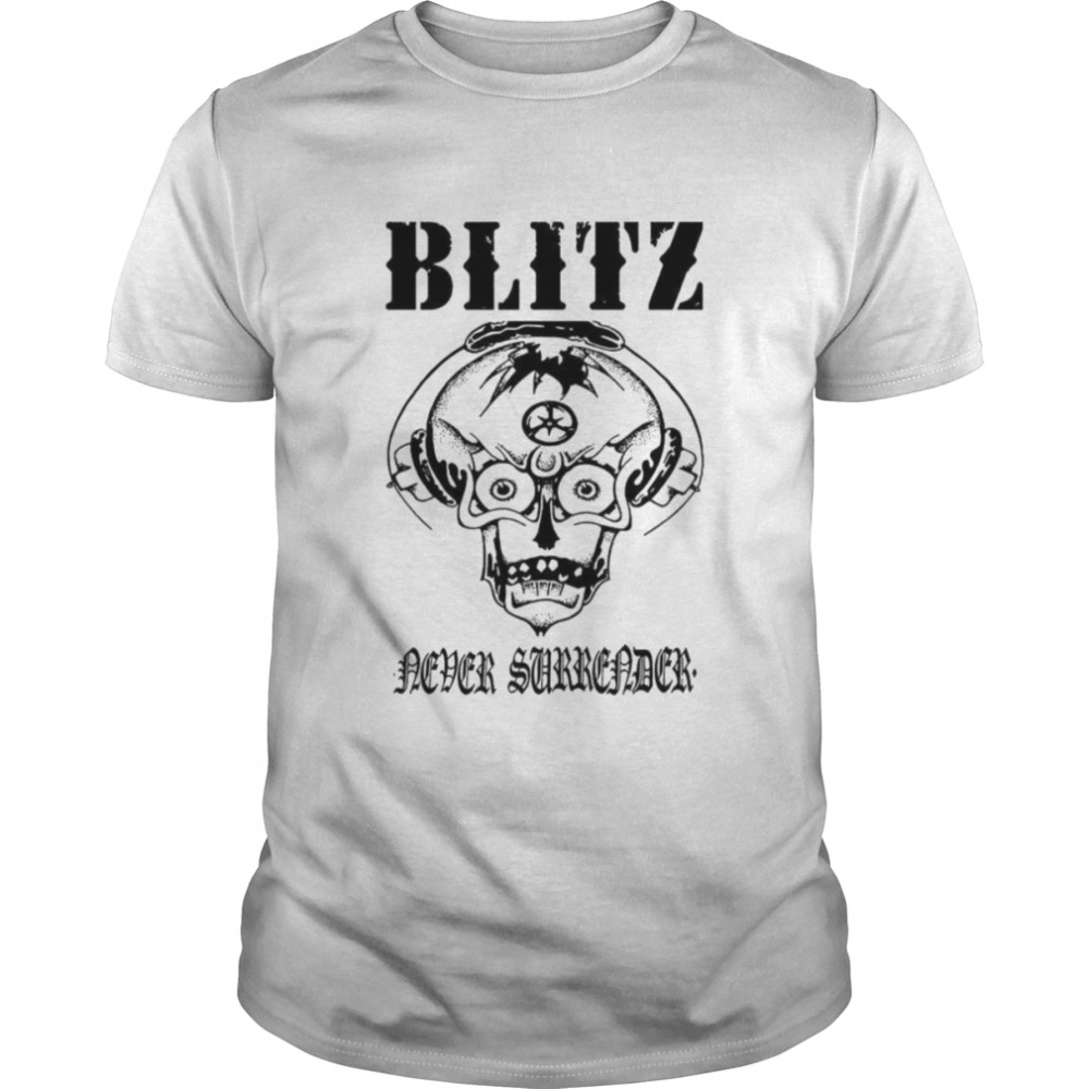 Blitz Never Surrender Retro shirt