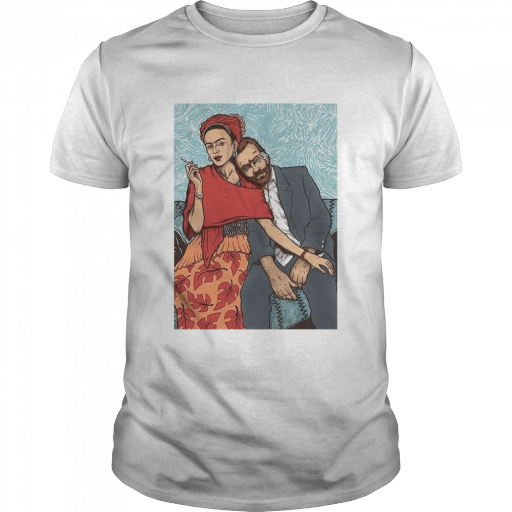 Frida Kahlo And Vincent Van Gogh shirt
