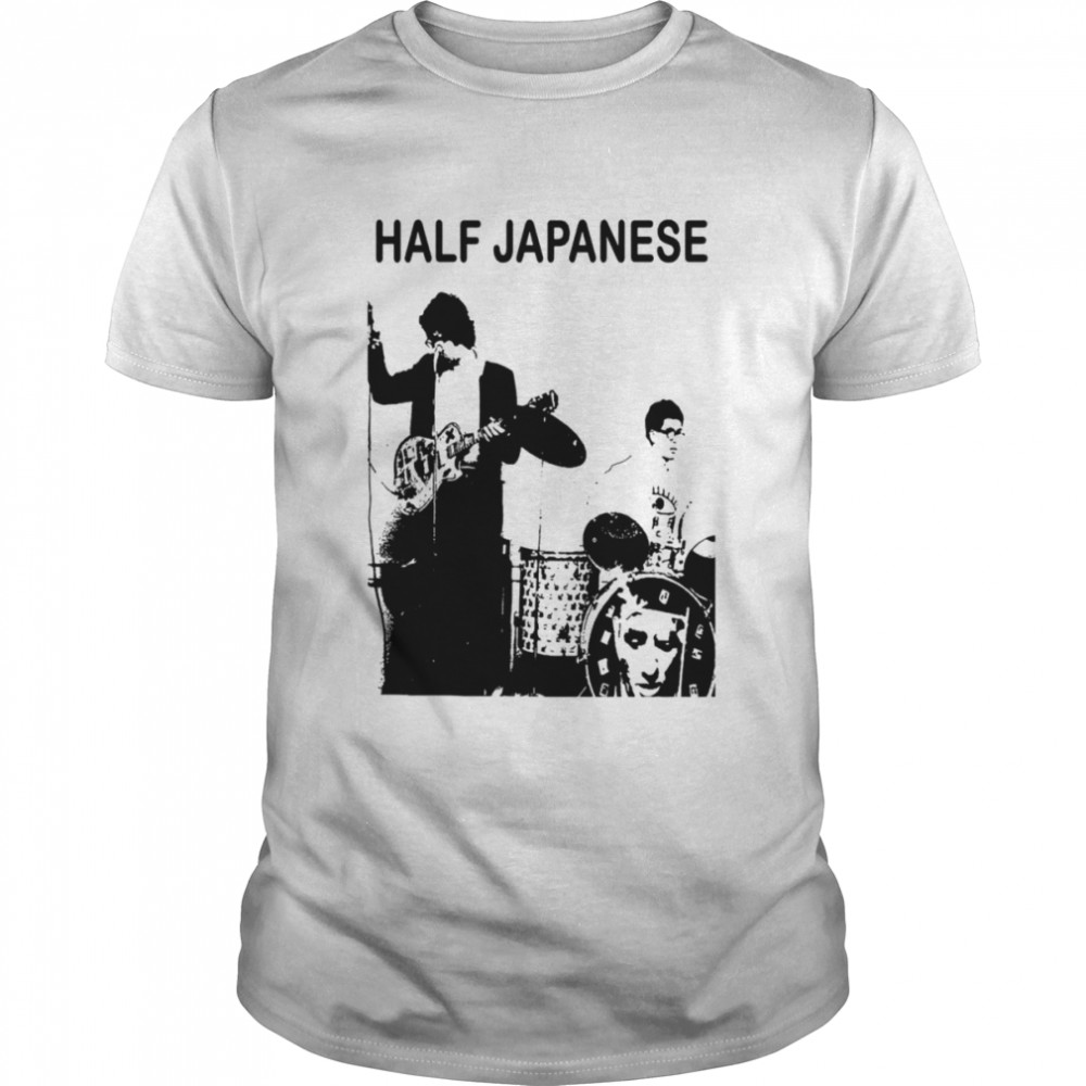 Graphic Half Japanese Rock Music shirt