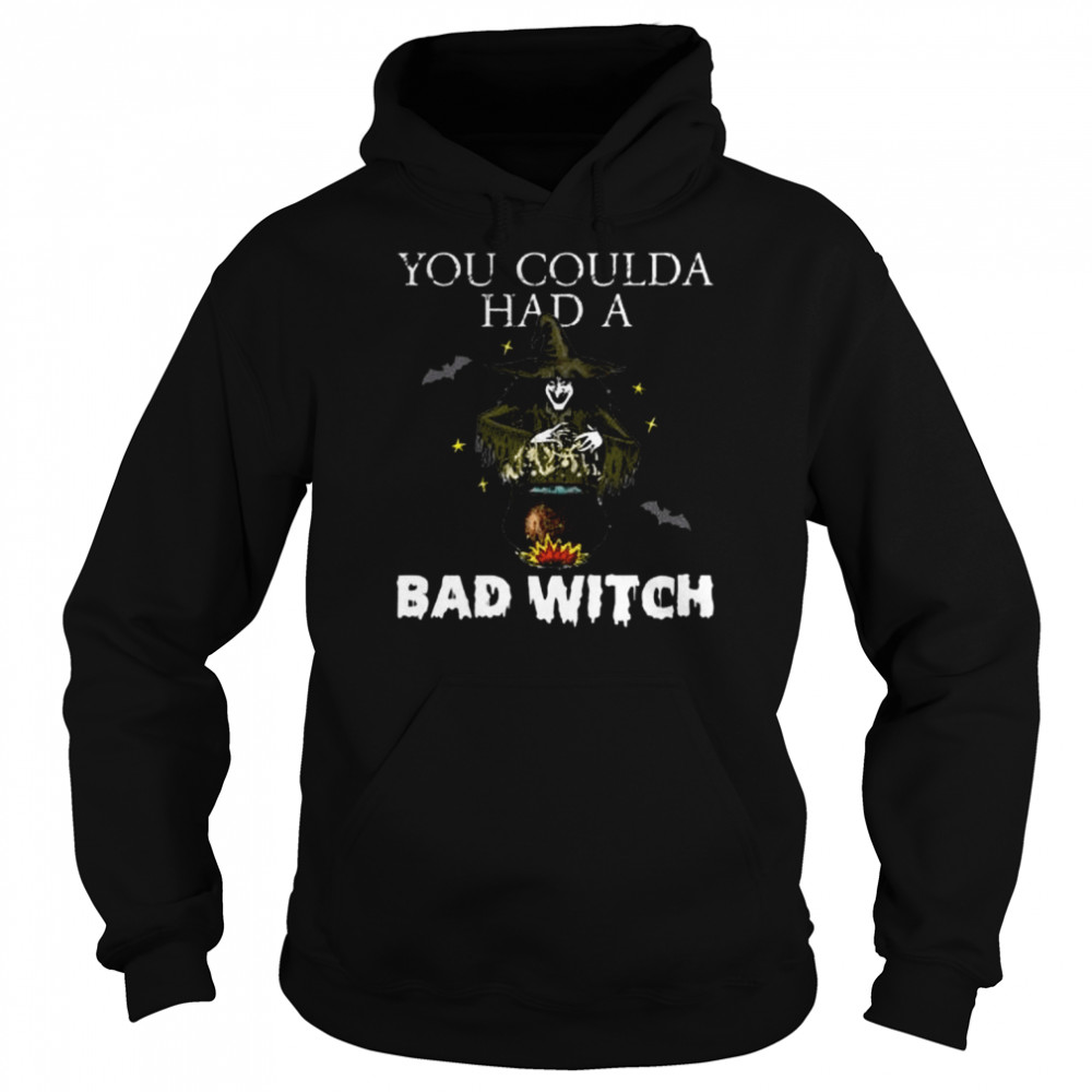 You Coulda Had a Bad Witch Halloween Costume Funny Gift shirt Unisex Hoodie