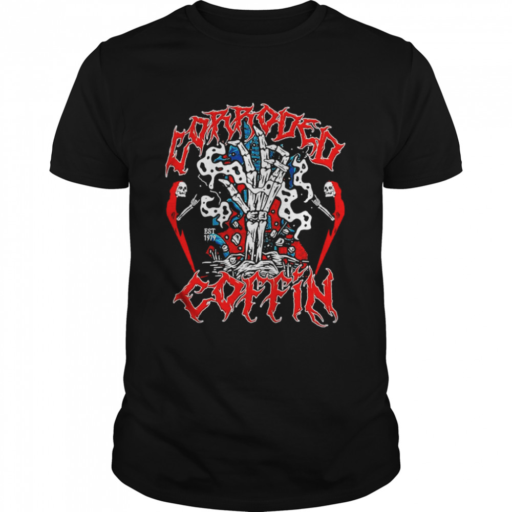 Corroded Coffin Essential T-shirt Classic Men's T-shirt
