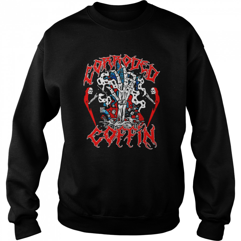 Corroded Coffin Essential T-shirt Unisex Sweatshirt