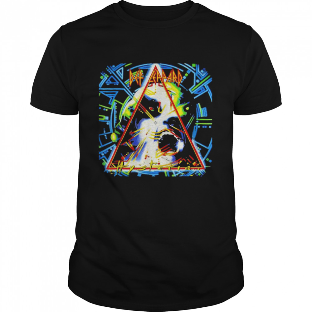 Def Leppard Hysteria Rock and Roll Music T- Classic Men's T-shirt