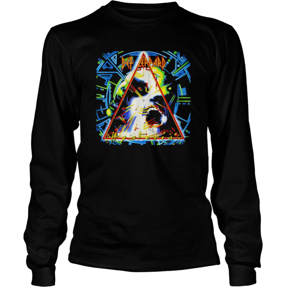 Def Leppard Hysteria Rock and Roll Music T- Long Sleeved T-shirt