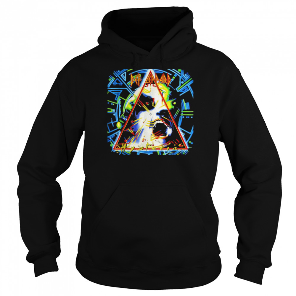 Def Leppard Hysteria Rock and Roll Music T- Unisex Hoodie