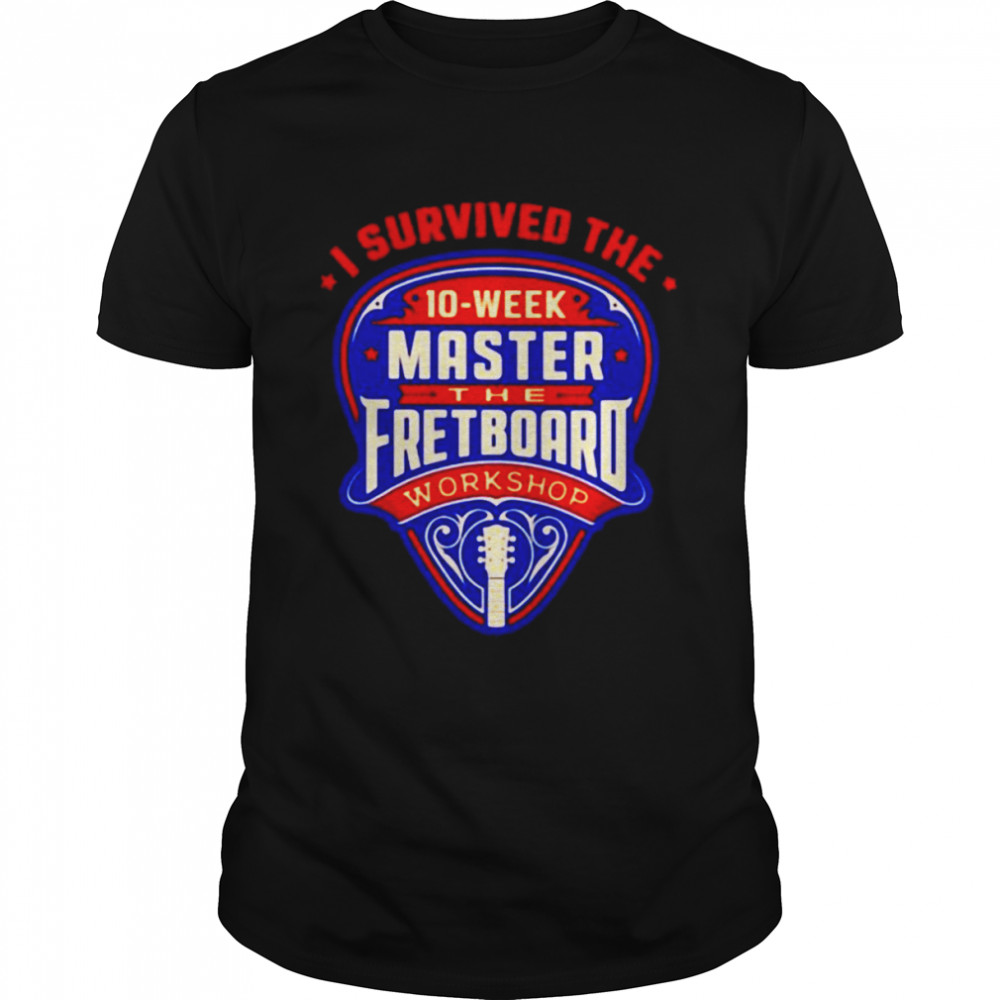 I survived the 10-week Master the fretboard shirt Classic Men's T-shirt