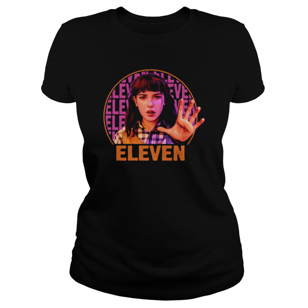 El Jane Stranger Eleven Vintage shirt Classic Women's T-shirt