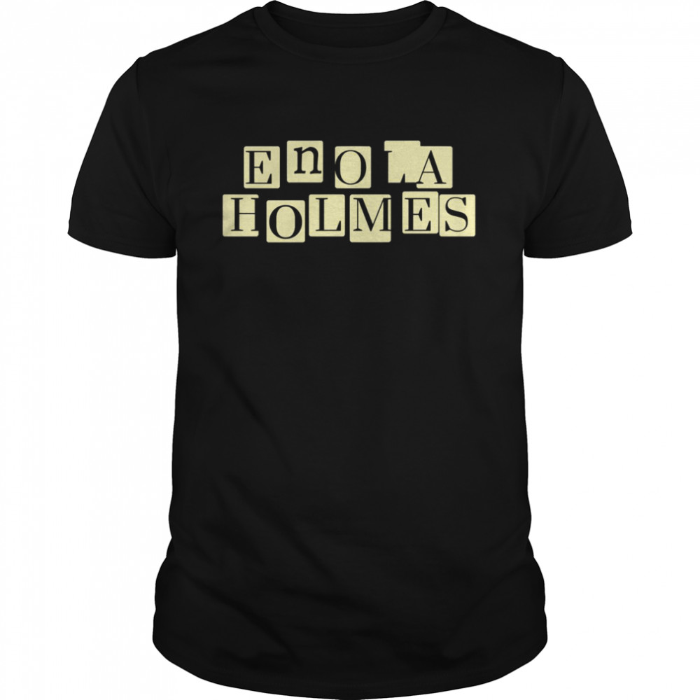 Enola Holmes Alphabets shirt Classic Men's T-shirt
