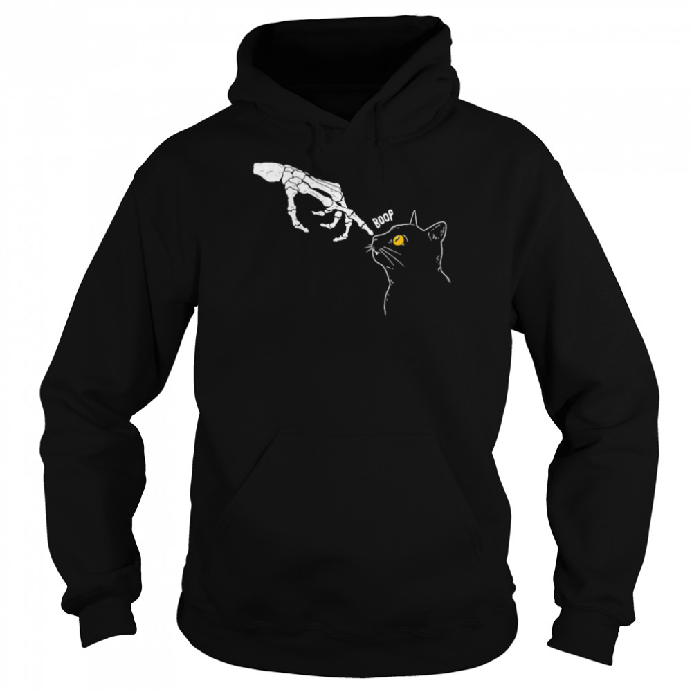 ‘Spooky Boop’ cat shirt 4 ‘Spooky Boop’ cat shirt Unisex Hoodie