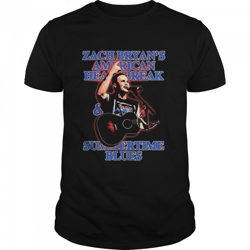 Zach Bryan American Heartbreak Summer Tour 2022 Shirt