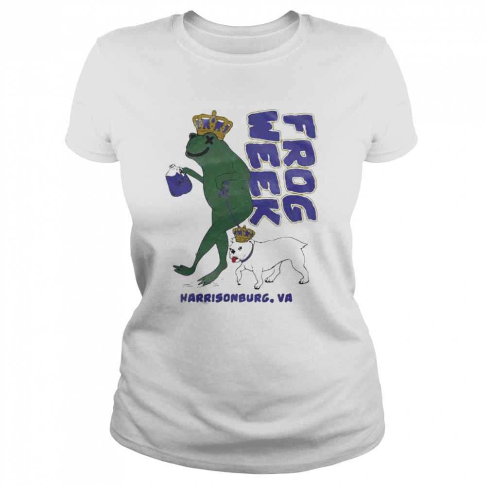 Frog Week Harrisonburg Va  Classic Women's T-shirt