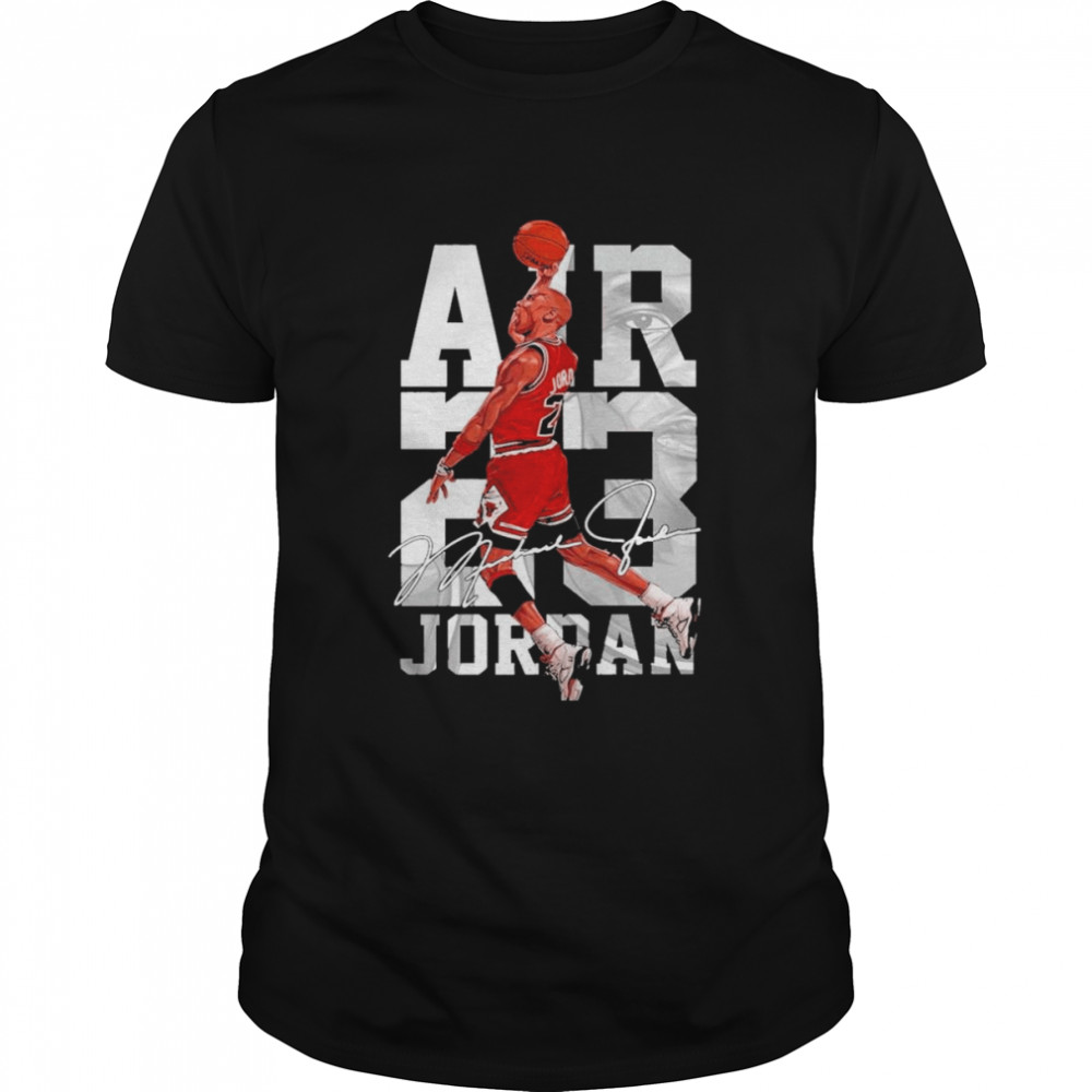 Air 23 Michael Jordan MVP Chicago Bulls signature shirt