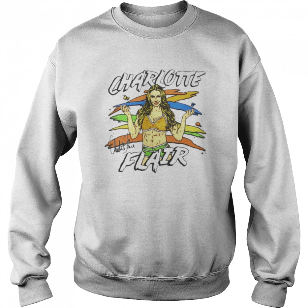 Charlotte Flair Ashley Elizabeth Fliehr shirt Unisex Sweatshirt