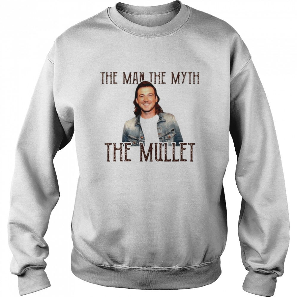 Morgan Wallen the man the myth the mullet shirt - Wow Tshirt Store Online