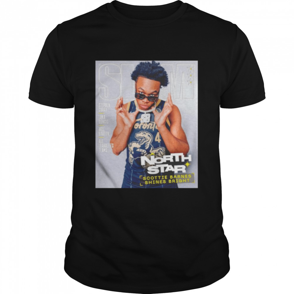 Slam 239 Scottie Barnes Shines Bright  Classic Men's T-shirt