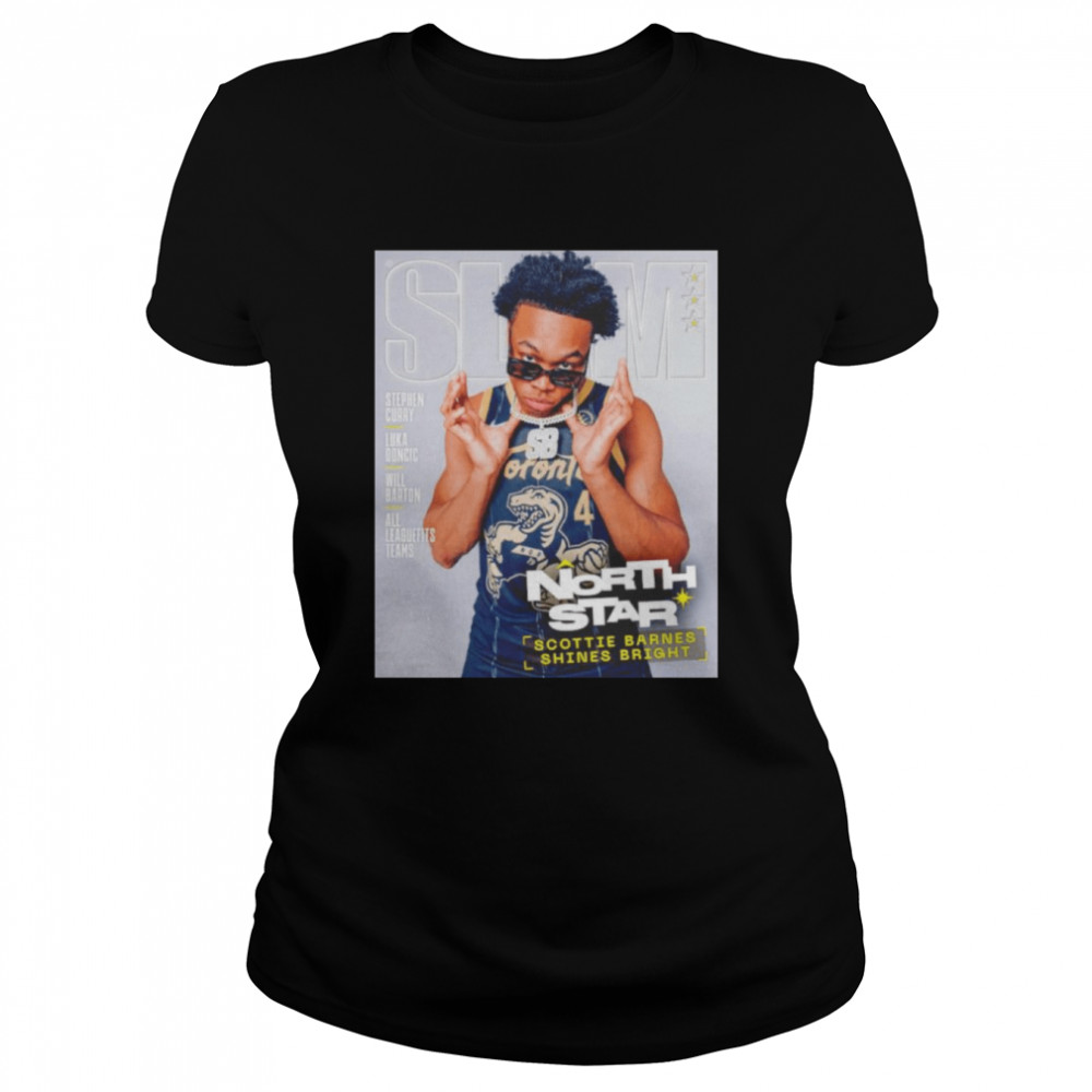 Slam 239 Scottie Barnes Shines Bright  Classic Women's T-shirt