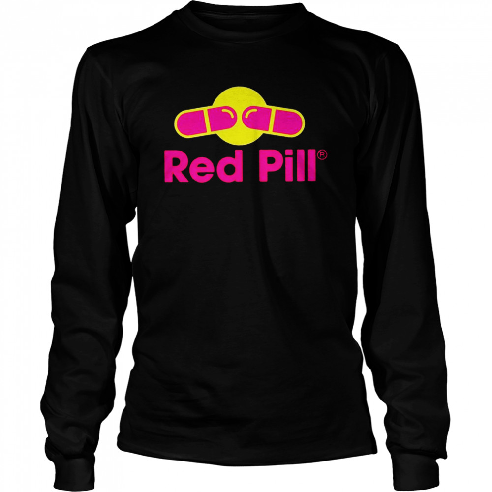 Red Pill Anti-Mask shirt Long Sleeved T-shirt