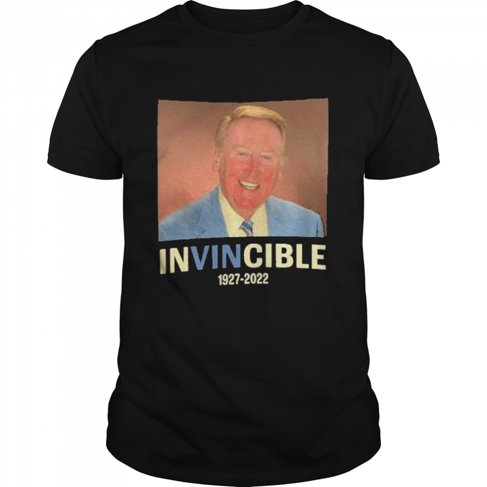 Rip Invincible Vin Scully 1927-2022  Classic Men's T-shirt
