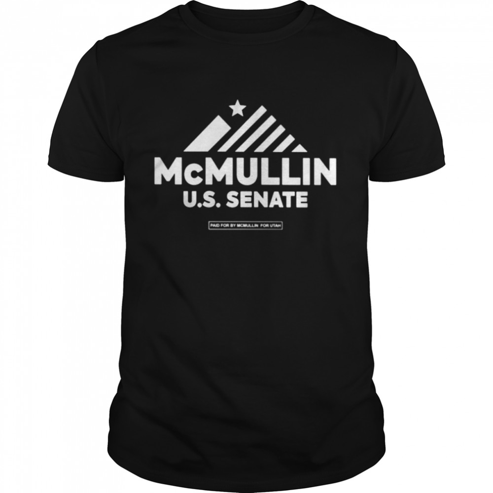Salt Lake Mcmullin Us Senate  Classic Men's T-shirt