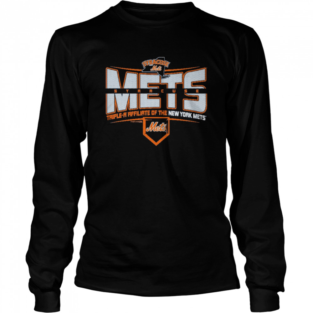 Syracuse Mets Royal Affiliate Of The New York Mets T-shirt Long Sleeved T-shirt