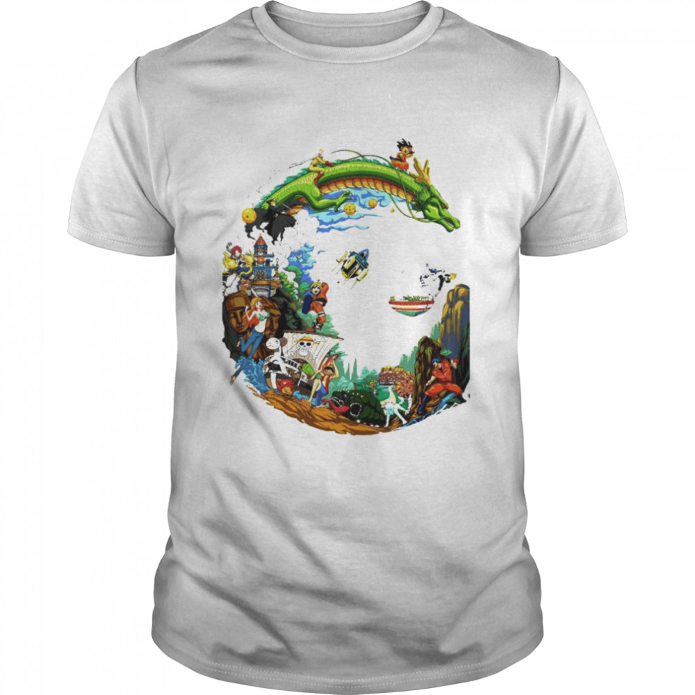 Anime All Characters shirt