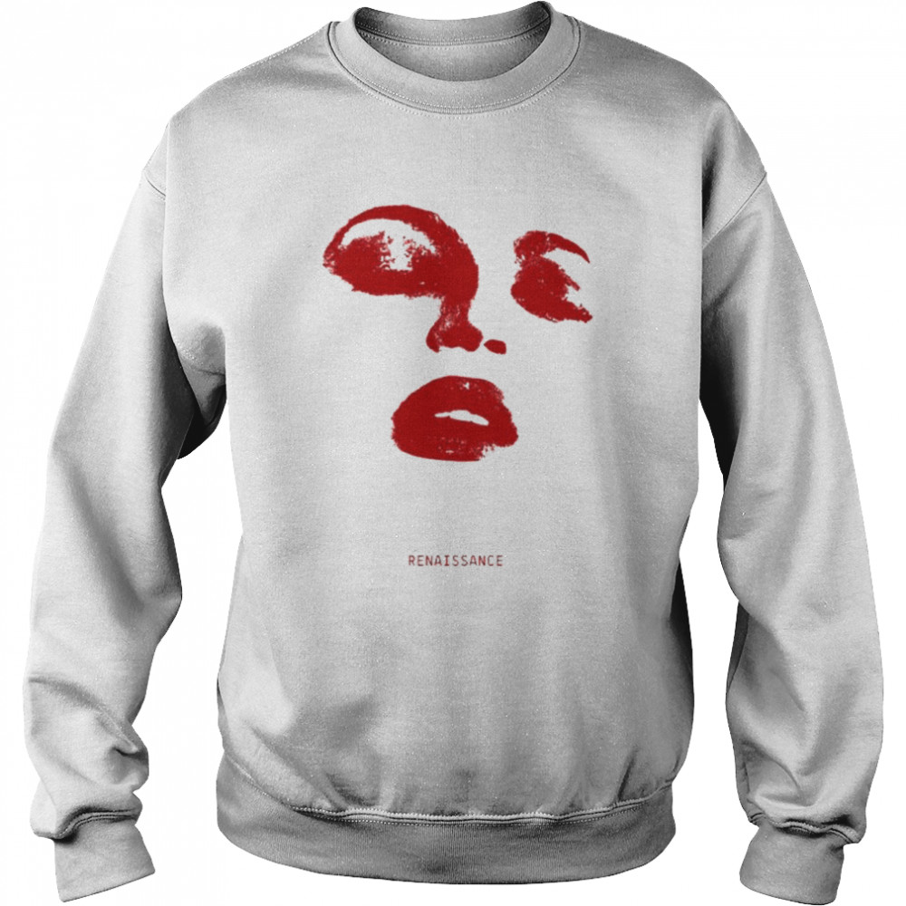 Beyonce Renaissance Face Ringer  Unisex Sweatshirt