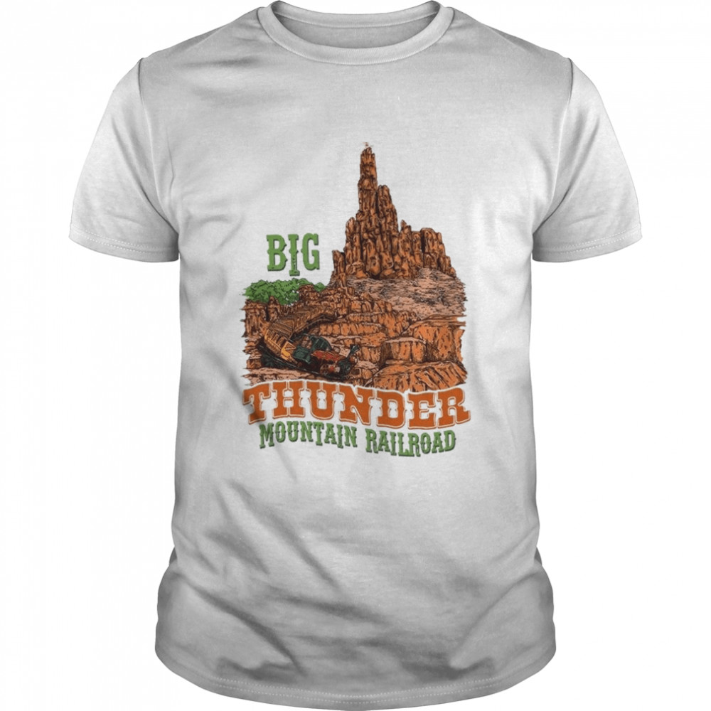 Big Thunder Mountain Railroad Vintage shirt Classic Men's T-shirt