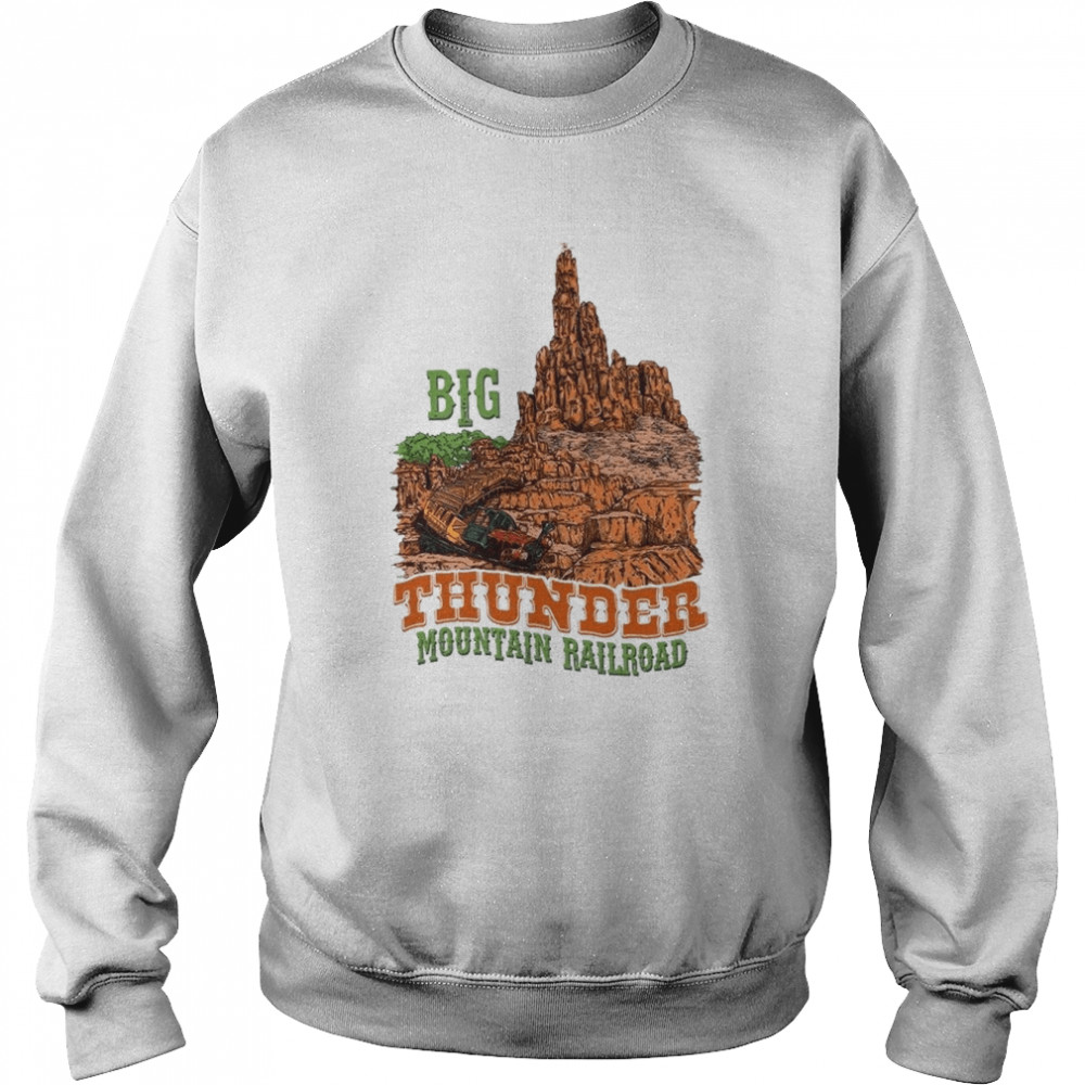 Big Thunder Mountain Railroad Vintage shirt Unisex Sweatshirt