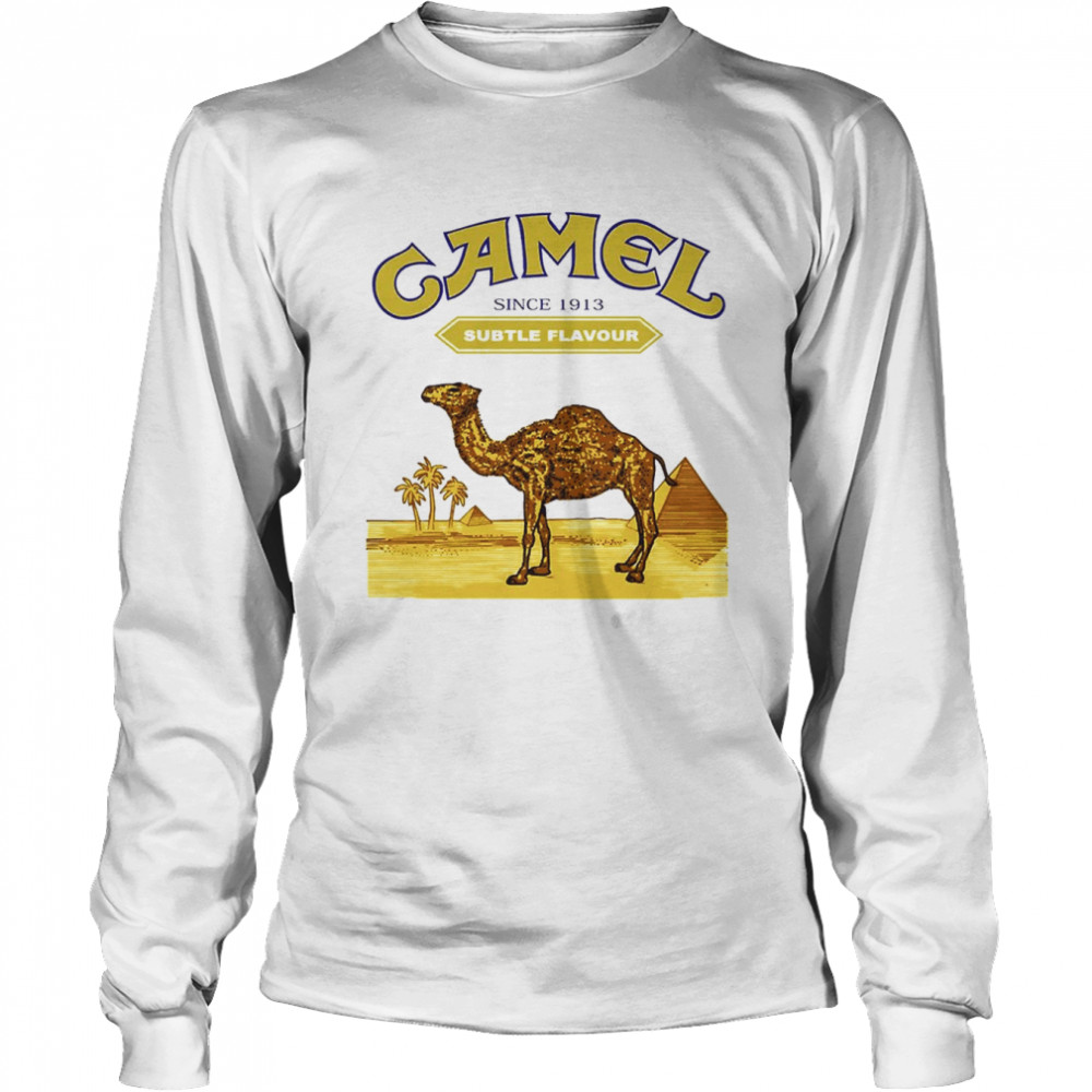 Camel Cigarettes Subtle Flavour shirt Long Sleeved T-shirt