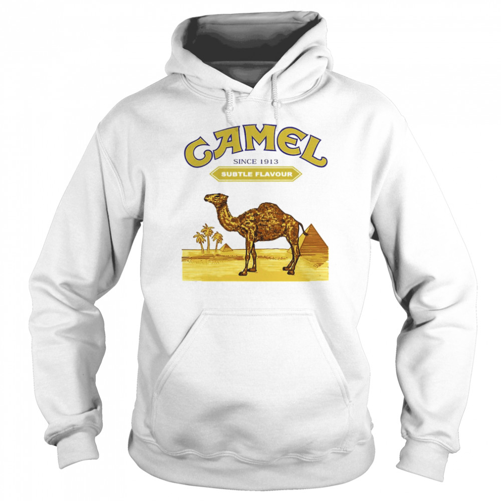 Camel Cigarettes Subtle Flavour shirt Unisex Hoodie