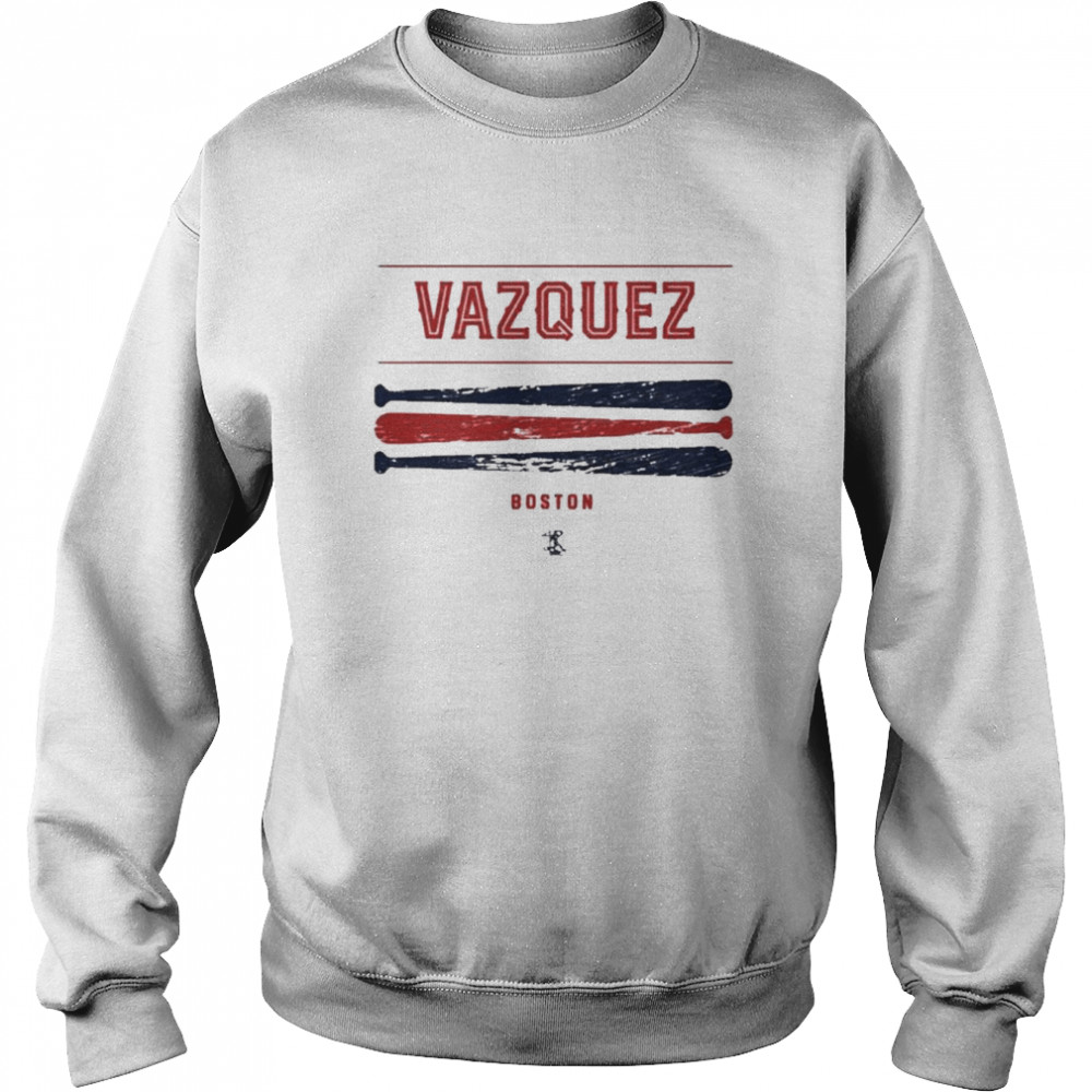 Christian Vazquez Vintage Baseball Bat  Unisex Sweatshirt