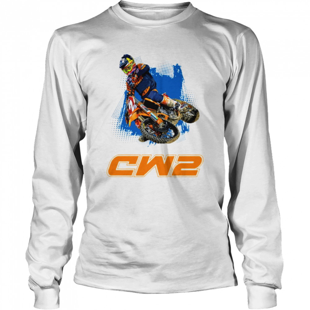 Cw2 Motocross And Supercross Cooper 450cc Champion shirt Long Sleeved T-shirt