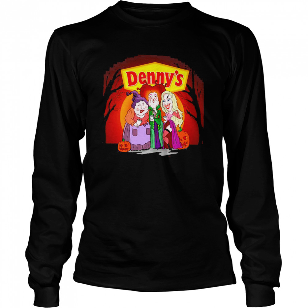 Hocus Pocus Denny’s Halloween 2022  Long Sleeved T-shirt